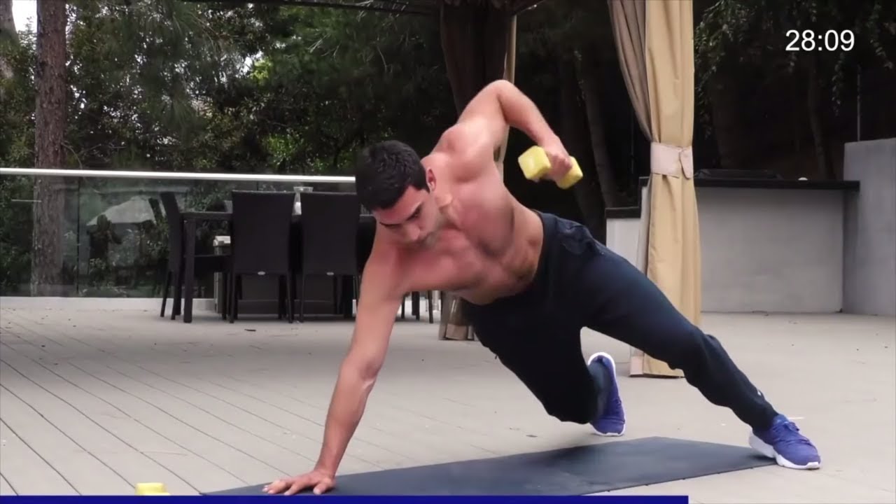 ab workouts for beginners 40 Min Workout with Weights | Advanced Full Body Workout