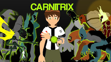 Ben 10 carnitrix aliens | #sticknodesproanimation #carnitrix