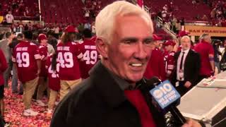 Mike Shanahan | Kyle Shanahan's father talks about his son's NFC title win - 49ers vs Lions