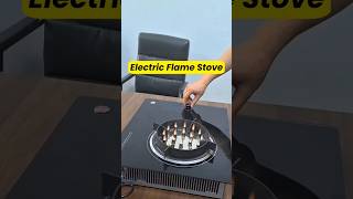 Electric Flame Stove – No Gas Needed #electricstove #electricchulha