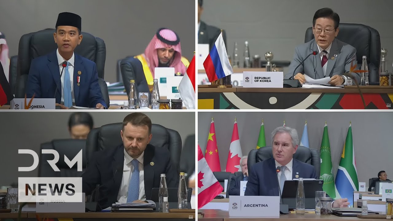 WATCH: Key G20 Speeches on Global Security and Development | DRM News | AC1F