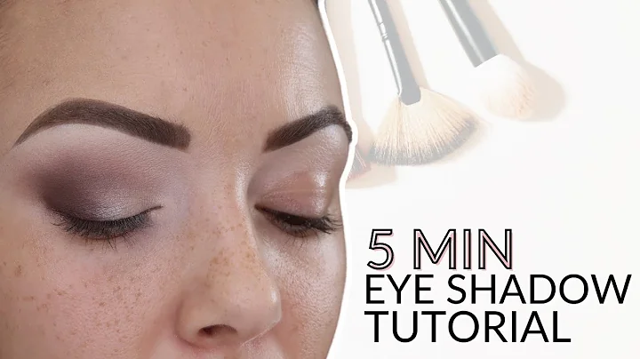 5 MIN Eye Shadow Tutorial, Only using four Colors ...