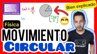 ✅MOVIMIENTO CIRCULAR EJERCICIOS | APRÉNDELO AHORA!!| FÍSICA PREPARATORIA