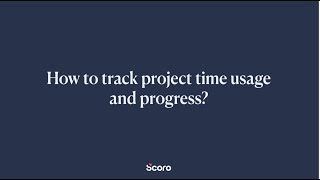 How to Track Time in Scoro? | Work management Software for Service Businesses screenshot 5