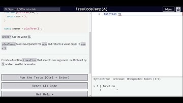 Lesson 51 | Basic JavaScript | Return a Value from a Function with Return