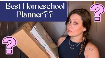 🧐Best Homeschool Planner EVER?! 📓 Unboxing, Flip Through & Honest Comparison