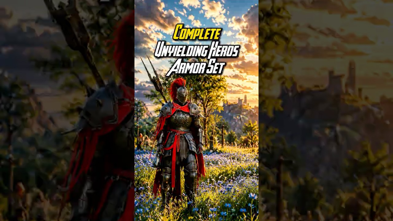 COMPLETE Unyielding Hero’s Armor Set in CRIMSON DESERT