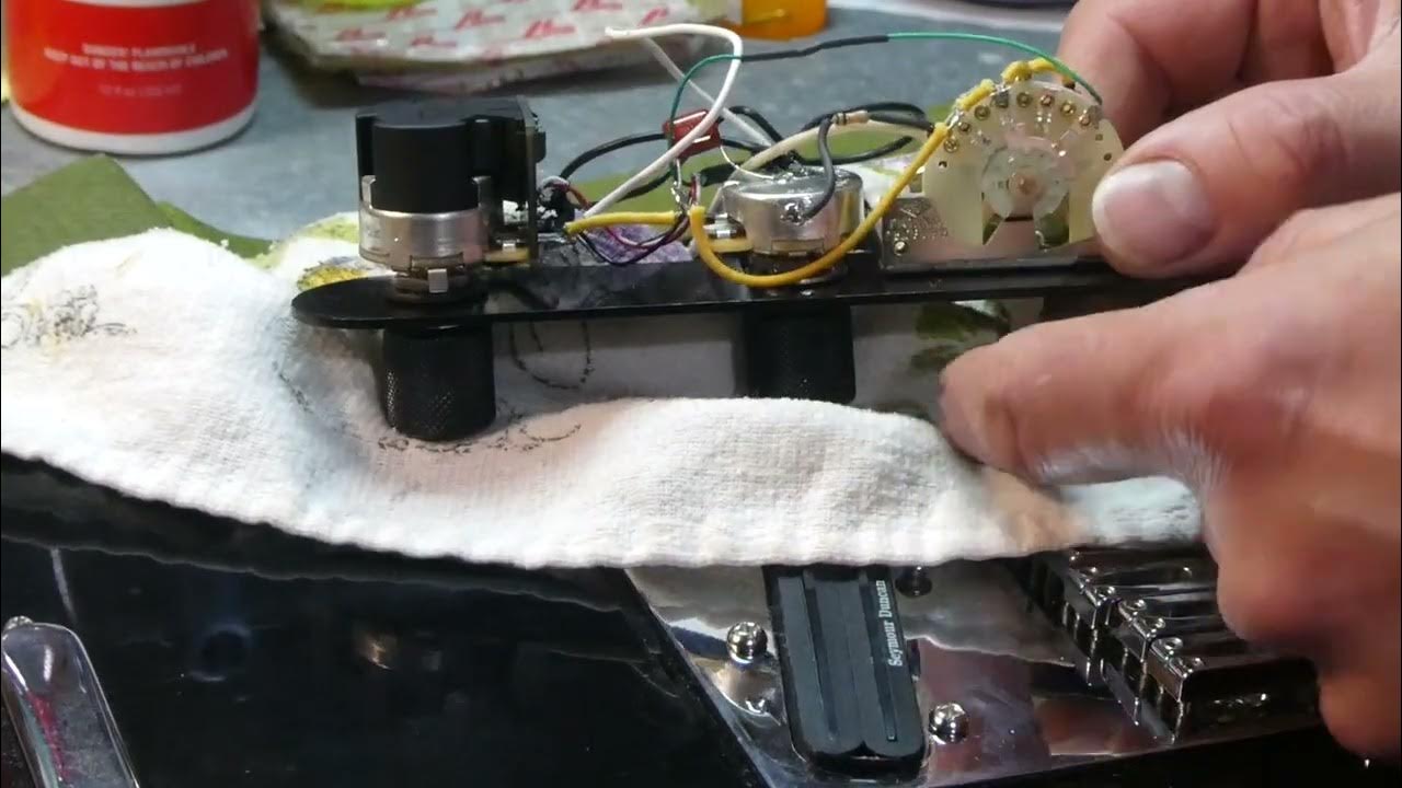 Telecaster pickup wiring with push pull pot / single coil and Humbucker