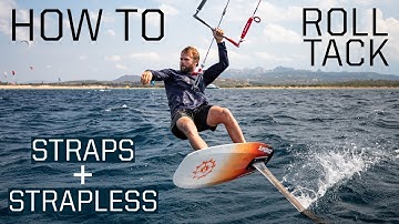 How To Roll Tack (Duck) Kite-Foil