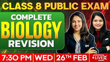 Class 8 Basic Science | Public Exam | Biology Complete Revision | Exam Winner Class 8