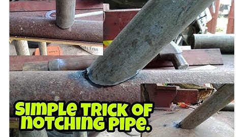 EASY WAY AND TECHNIQUE OF MAKING LATERAL AND SADDLE TEE ON  SMALL SIZE OF PIPES