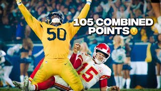 The Best NFL Games Ever Played!! Chiefs Vs Rams 2018😮 #youtube