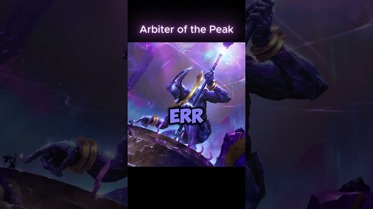 THE ARBITER SPEAKS – JUDGMENT FROM BEYOND - Runeterra Voice Reaction 