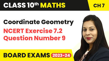 Coordinate Geometry - Section Formula Question 9 | Class 10 Maths Chapter 7 | CBSE 2024-25