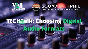 TECHTalk Choosing Digital Audio Formats
