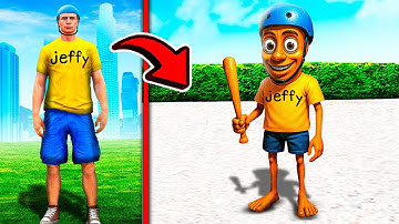 Jeffy Becomes TUNG TUNG TUNG SAHUR In GTA 5!
