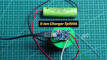Make li-ion battery charger using TP4056  module | Li-ion Battery Charging Protection with bms Board