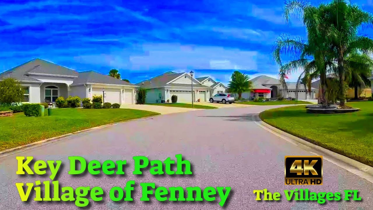 Key Deer Path Driving Tour Village of Fenney, The Villages FL YouTube