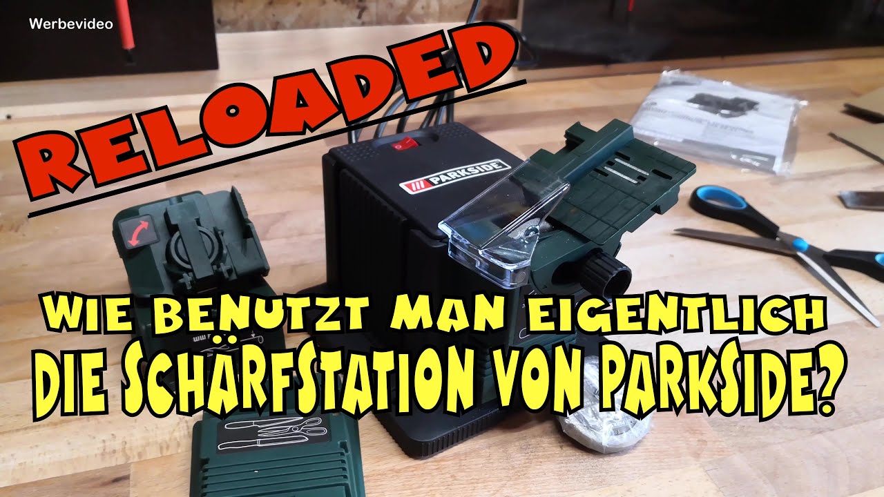 Unboxing & Review Lidl Parkside® Schärfstation PSS 65 A1 - YouTube
