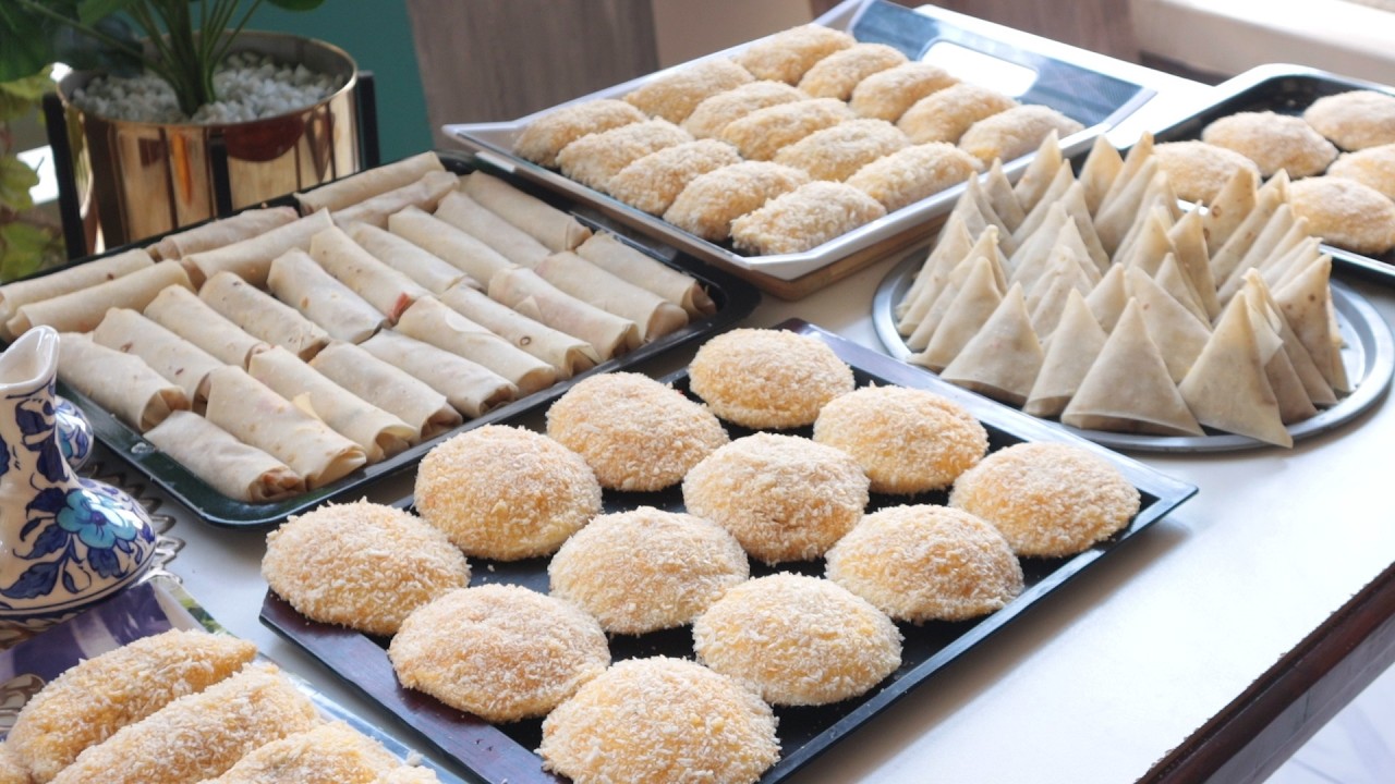 RAMADAN PREP/ Make & Freeze Ramadan Snacks Step by Step Recipes by (YES I CAN COOK)