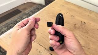 DinoFire Wireless Presentation Remote Clicker Review #officeessentials 