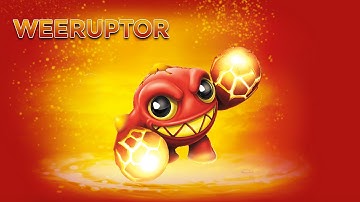 Skylanders Trap Team - Weeruptor - Volcanor Path - BEST PATH - GAMEPLAY