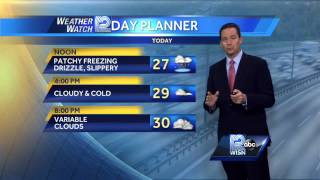 Freezing rain advisory in effect for four counties