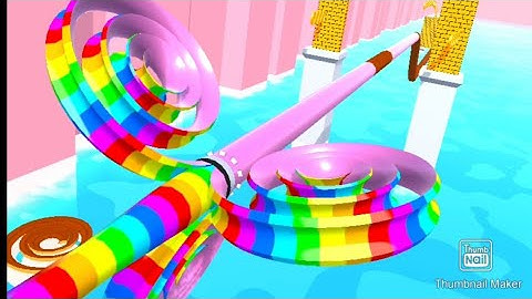 Spiral Rider ASMR Gameplay, Very relaxing and satisfying All Levels Gameplay Walkthrough Android iOS