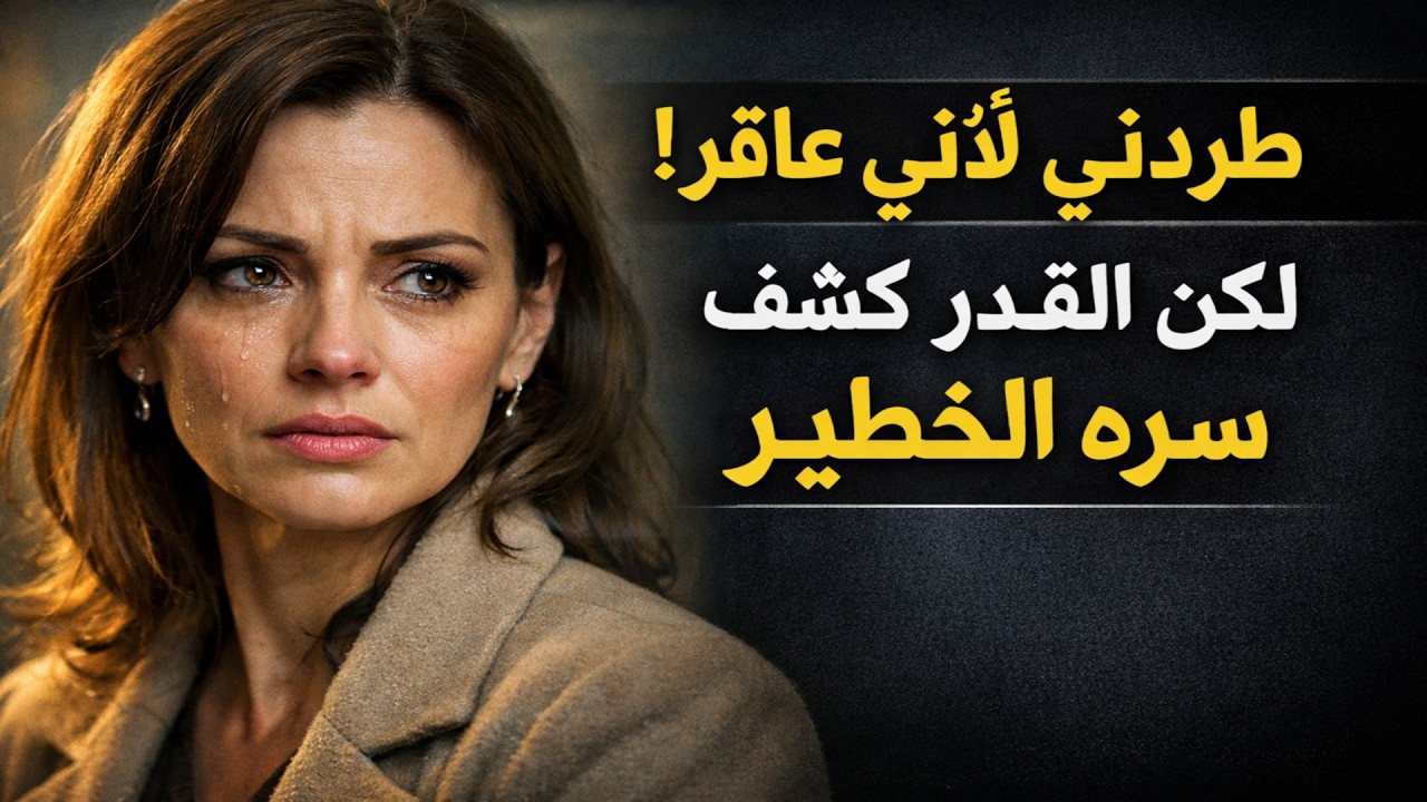 طردني لأنني 