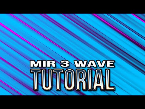 Mir 3 Wave | After Effects Tutorial Background #91