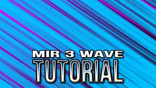 Mir 3 Wave | After Effects Tutorial Background #91
