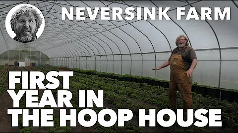 First year planting in this Hoop House - A tour