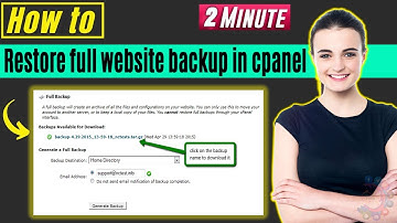 How to restore full website backup in cPanel 2025 | Manually restore WordPress using cPanel