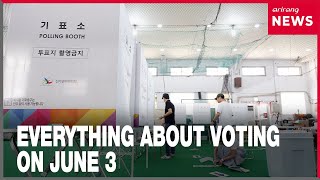 Everything you need to know when voting in June 3 local elections