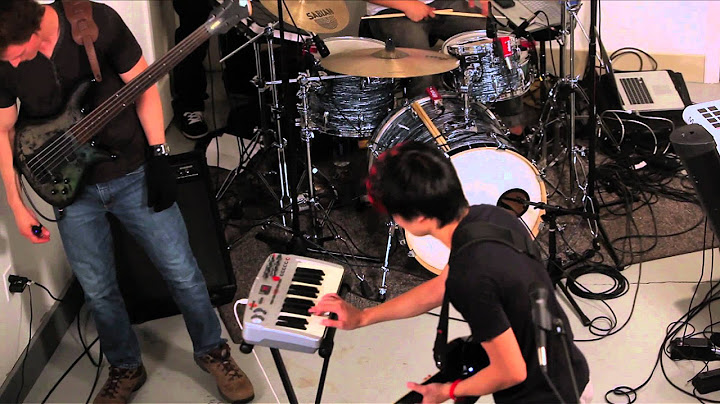 Scary Monsters and Nice Sprites Cover version - Cover performance video thumbnail