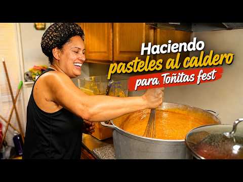Hice Pasteles al Caldero para 600 personas en Toñitas Fest
