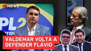 Valdemar: “O que Flávio fez não foi ilegal”; Mano e Emerson comentam | TEMPO REAL