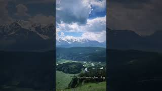 Чуйские меандры, Республика Алтай❤️⛰https://t.me/vzgliani_blog #travel #shorts  #nature  #mountains