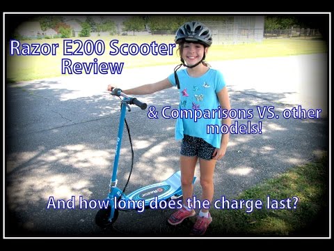 Razor E200 Electric Scooter Review (The Ride, Features, Comparisons, Length Of Charge)