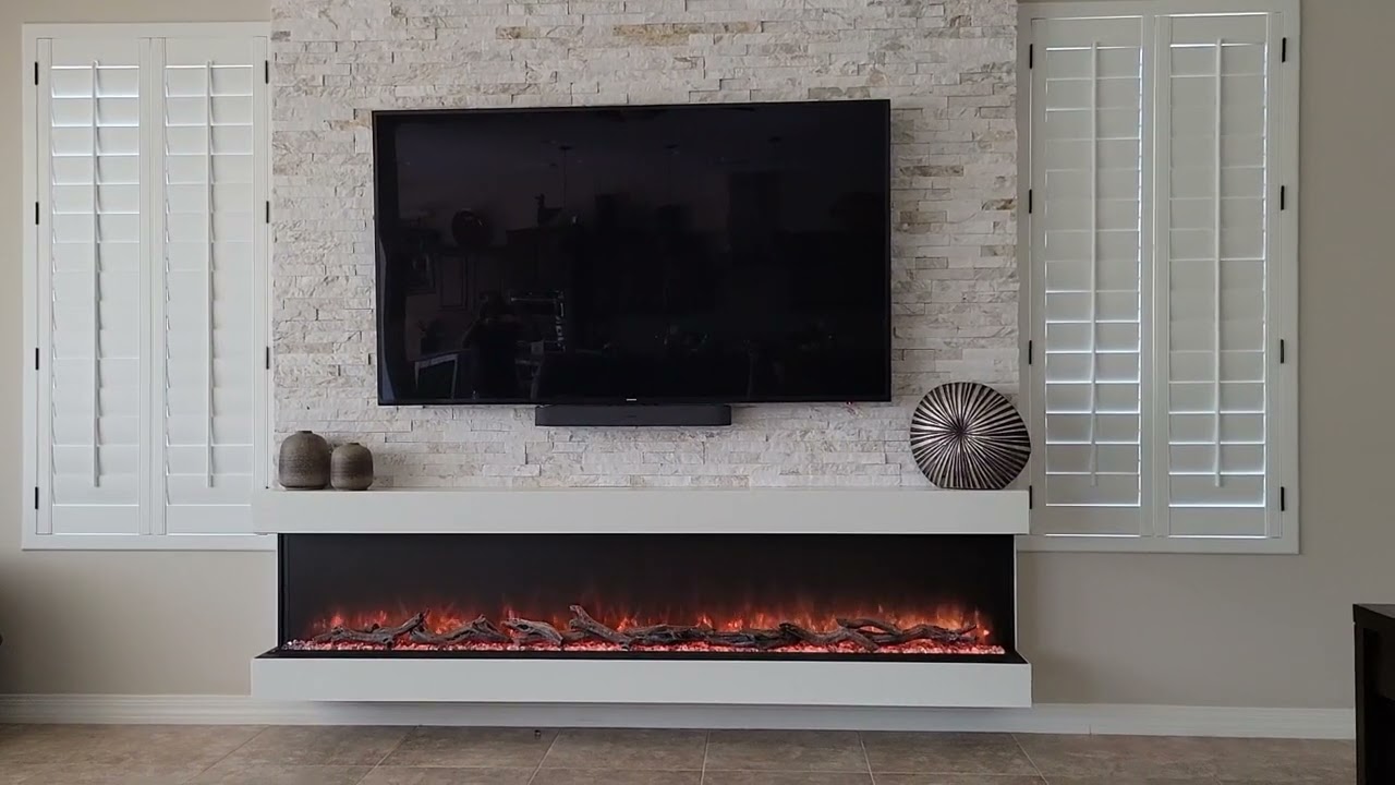 New Modern Flames fireplace install