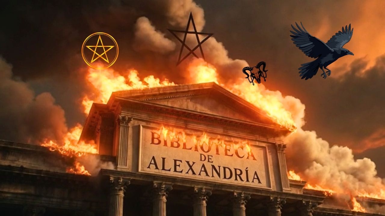 LOS MISTERIOSOS LIBROS DE SABIDURÍA SECRETA DE LA BIBLIOTECA DE ALEJANDRÍA | RavenLore Sobrenatural