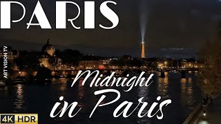 🇫🇷[PARIS 4K] WALK IN PARIS "MIDNIGHT IN PARIS" (4K60 FPS VERSION) 10/MAY/2024