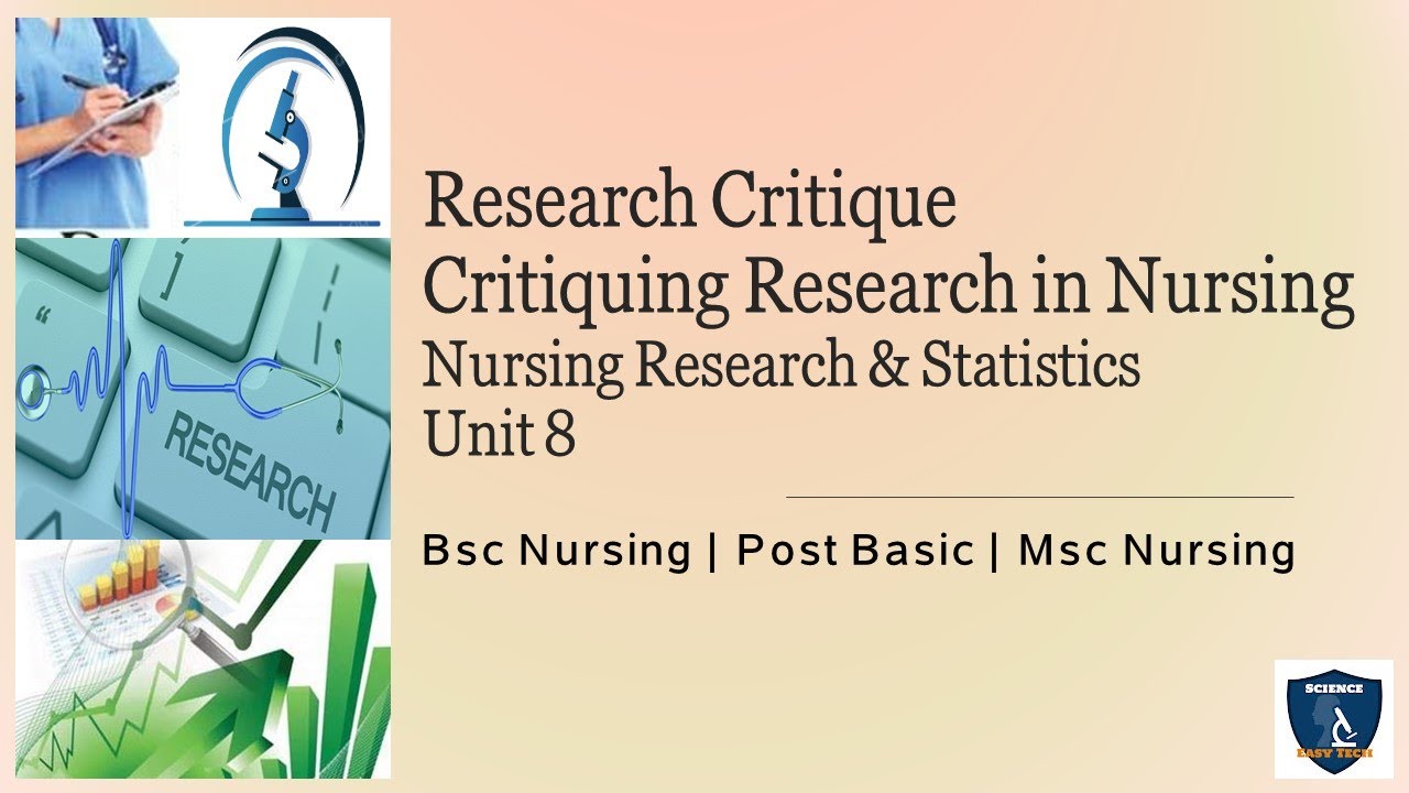 critiquing a nursing research article