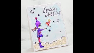 Unity Quick Tip: Winter Scene Card with Watercolor & Snowy Accents