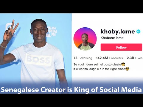 Senegalese Creator Khaby Lame Becomes World's Most-followed TikToker