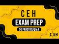 50 CEH Practice Questions and Answers | CEH v13 Exam Prep 2026