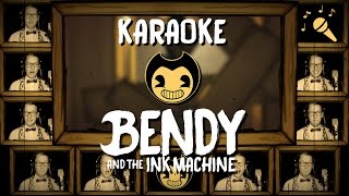 BENDY AND THE INK MACHINE song - KARAOKE w/ Lyrics (Build Our Machine) - Vocal Instrumental