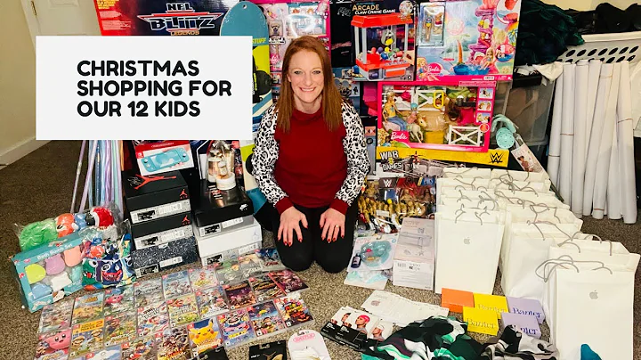 CHRISTMAS SHOPPING FOR OUR 12 KIDS