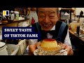 Trademark ‘pudding fling’ draws crowds to Japanese coffee shop after taste of TikTok fame