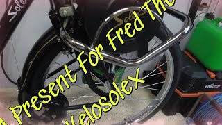 Fred The Velosolex Gets A Present, Plus An Update